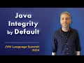 Java - Integrity by Default