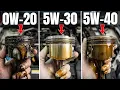 We Tested 0W-20 5W-30 5W-40 in the ENGINE One Clear Winner