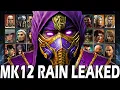 Rain Confirmed for Mortal Kombat 12 New Characters Teased