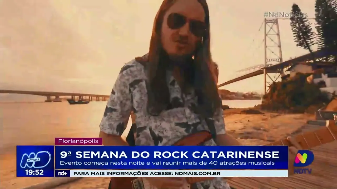 9ª Semana do Rock Catarinense começa nesta segunda-feira em Florianópolis