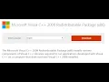 Microsoft Visual C 2008 Redistributable Package x86