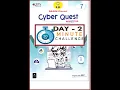 Kips Cyber Quest DAY-2 20Mins Challenge-Python for Grade 7 Computer