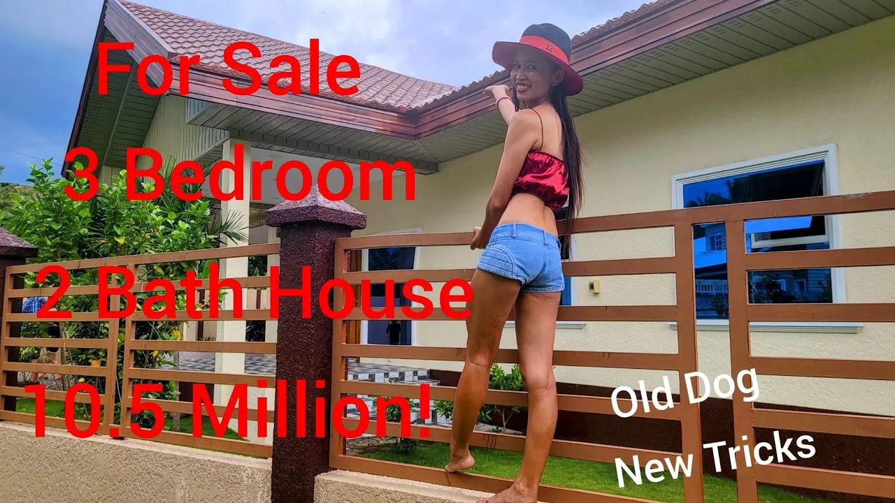 Money Matters in The Philippines/3 Bedroom 2 Bath House For Sale Tour