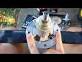 John Deere L118 L110 etc Spindle Replacement