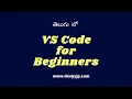 VS code tutorial for beginners in Telugu Vs code setup for programming