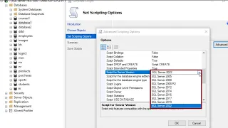 How to Generate Schema and Data Scripts in Older SQL Server Versions