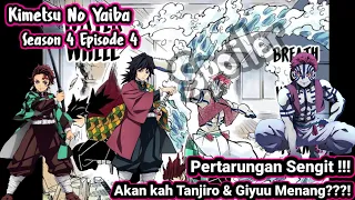 Download Tanjiro \u0026 Giyuu Vs Akaza|Kimetsu No Yaiba Season 4 Eps 4 MP3