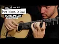 Download Lagu Fernando Sor Op. 31 No. 24 played by Lorik Pylla on a 2020 Tamara Stahl Classical Guitar