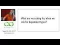 Dependent Types in Haskell by Stephanie Weirich