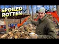 Firewood Processors RUINED Log Splitting for Him