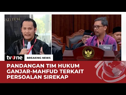 Tim Hukum Ganjar-Mahfud: Sidang Belum Menjawab Persoalan Sirekap