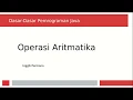 05 Operasi Aritmatika