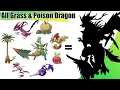All Grass Poison Dragon Fusion All Kanto Mega Gigantamax Pokemon Fusions Max S