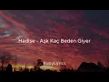 Download Lagu Hadise - Aşk Kaç Beden Giyer
