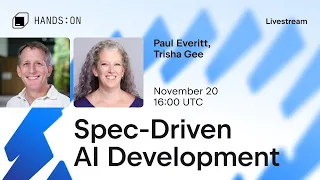 Spec-Driven AI Development Livestream