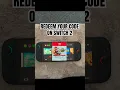 How to Redeem Game Voucher or Download Code in Nintendo Switch 2