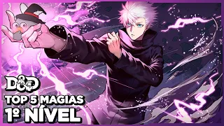 Top 5 magias MAIS fortes do 1º Nível em D&D 5E!!!