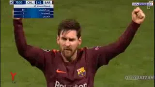 اهداف برشلونة وتشيلسي 1 1 جنون الشوالي دوري ابطال اوروبا 2018 