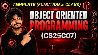 Template Function Class OOP - CS25C07 Template CS25C07 OOP