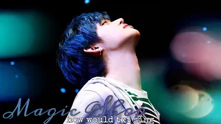 how would txt sing magic shop by bts color coded lyrics 