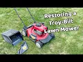 Restoring and Flipping a Troy-Bilt TB110 Push Lawn Mower
