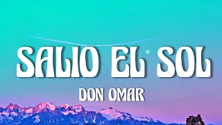 Don Omar Salio El Sol Letra Lyrics 