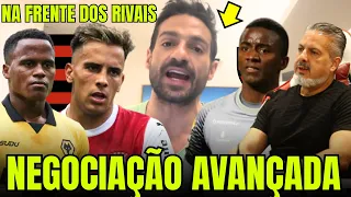 RUBRO-NEGRO AGE EM SILÊNCIO, NEGOCIA E AGITA O MERCADO DA BOLA, SAINDO NA FRENTE DOS RIVA