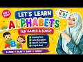 Learn Alphabets A Z Fun ABC Games Preschool Kindergarten Learning