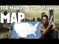 The Walking Dead Universe Map - Where is everything in each show game Reddit to the rescue