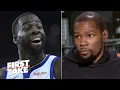 Kevin Durant says Draymond s on-court explosion impacted his free agency decision First Take