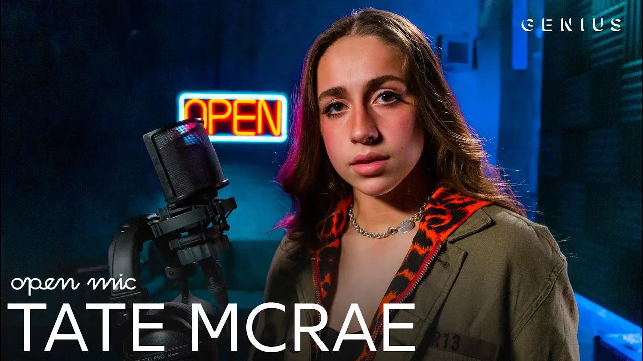 Tate McRae "stupid" (Live Performance) | Open Mic