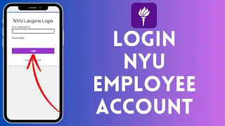 How to Login in NYU Employee Account in 2024 Sign Into NYU Employee Account
