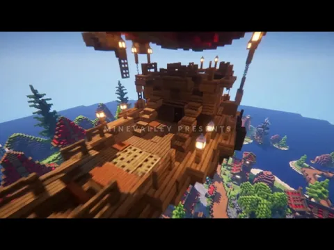 Minecraft server video for MineValley