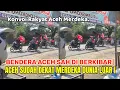 Bendera Aceh Sah Berkibar di Jalan Raya Bahkan Tidak Ada Yang Ganggu Rakyat Berkibar