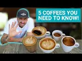 Becoming a Barista 5 Coffees You Need to Know How to Make