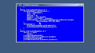Lesson2 No Flicker Java Graphics Tutorial