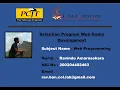 2D Web Game Development for Selection Program in Java Institute For Advanced Technology