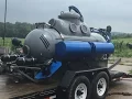 Home Made Propane Tank Submarine In Action