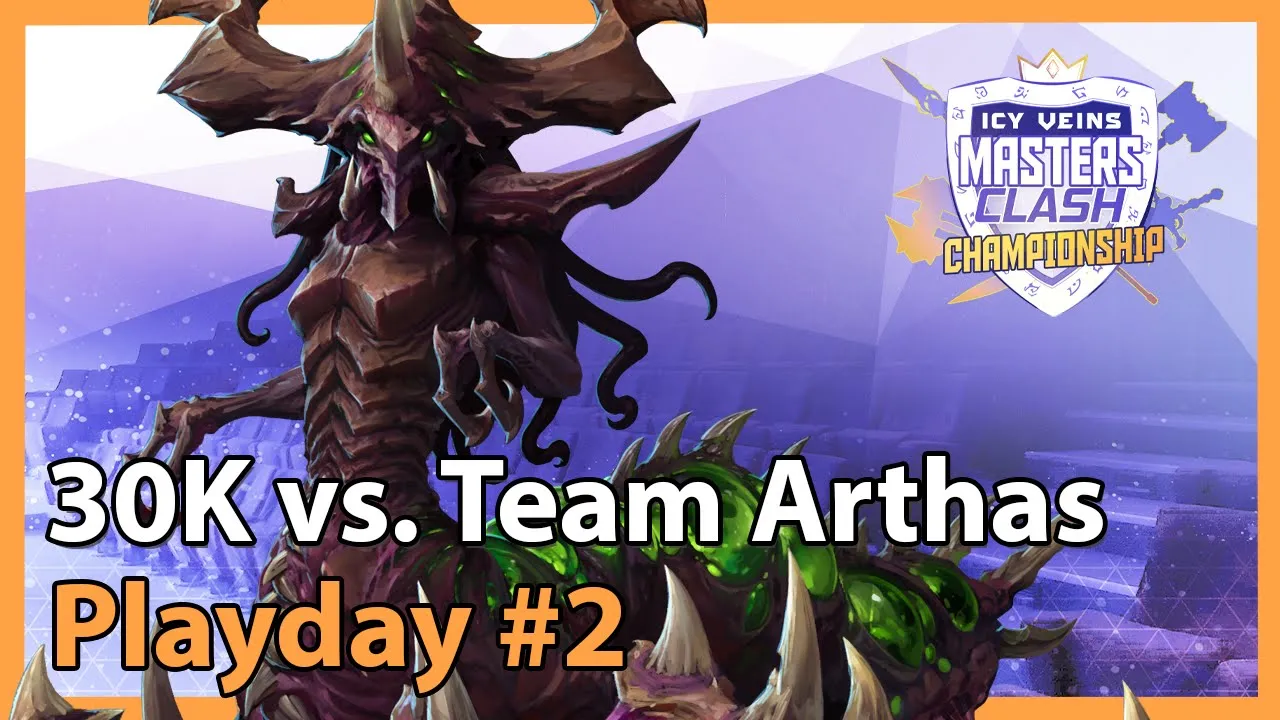 30K vs. Arthas - MC - Heroes of the Storm Tournament 2021