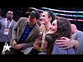 Ashton Kutcher Mila Kunis Their Kids Watch Caitlin Clark In RARE Public Family Outing