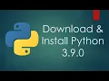 How to Install Python 3 9 0 on Windows 7 2020 64 Bit