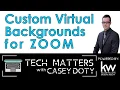KW Command Custom Virtual Background for Zoom