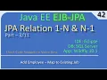 JPA ManyToOne Part 3 - Bean Layer Add Emp JavaEE EJB JPA Tutorials