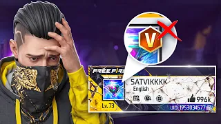 I removed my V-BADGE only for this