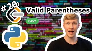 Valid Parentheses Python Solution - LeetCode