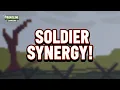 Amazing Soldier Unit Synergy is POWERFUL Frontline Command