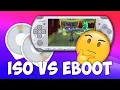 Explained PSP ISO Vs Eboot Files How To Them