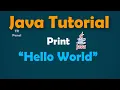 How to Print Hello World in Java Beginner Tutorial