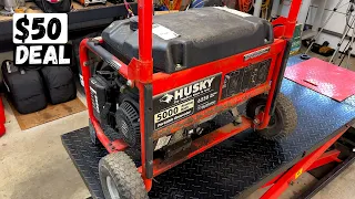 Will this 50 Generator Run and Make Power