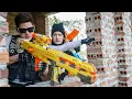 Nerf Guns War: Police Men Of SEAL TEAM Fight Eliminates Dangerous Criminal Group